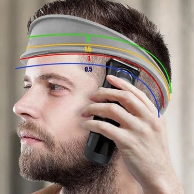 Coiffure Bandeau - HaircutsHeadband™ - Gris - Nid de beauté