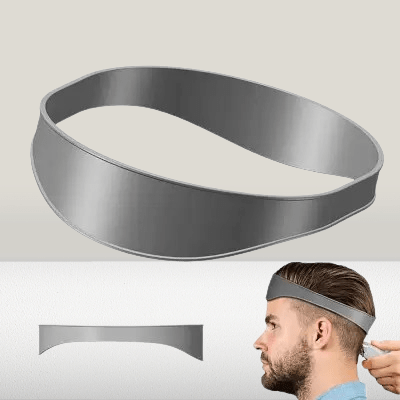 Coiffure Bandeau - HaircutsHeadband™ - Gris - Nid de beauté