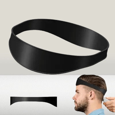 Coiffure Bandeau - HaircutsHeadband™ - Noir - Nid de beauté