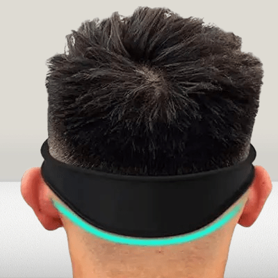 Coiffure Bandeau - HaircutsHeadband™ - Noir - Nid de beauté
