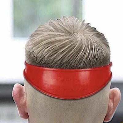 Coiffure Bandeau - HaircutsHeadband™ - Rouge - Nid de beauté