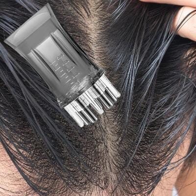 Peigne Cheveux - HairFlow™ - Gris - Nid de beauté