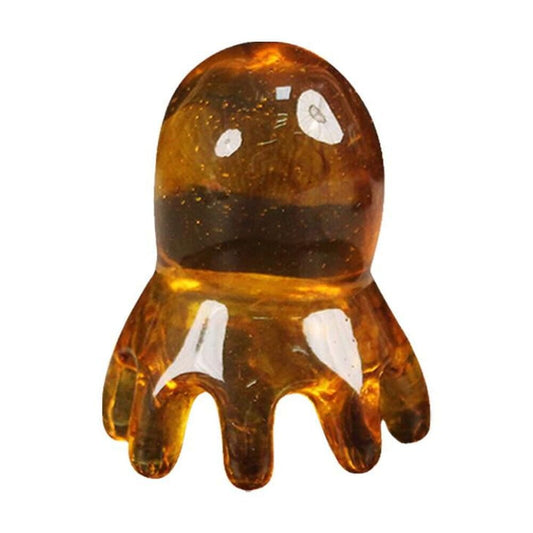 Peigne de Massage - OctoCare™ - Marron - Nid de beauté