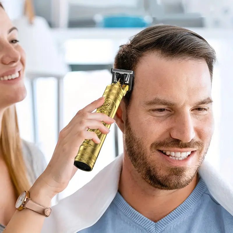 Tondeuse à Cheveux - TrimProGroomer™ - Doré - Nid de beauté