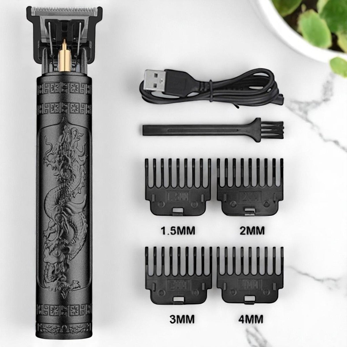 Tondeuse à Cheveux - TrimProGroomer™ - Noir - Nid de beauté