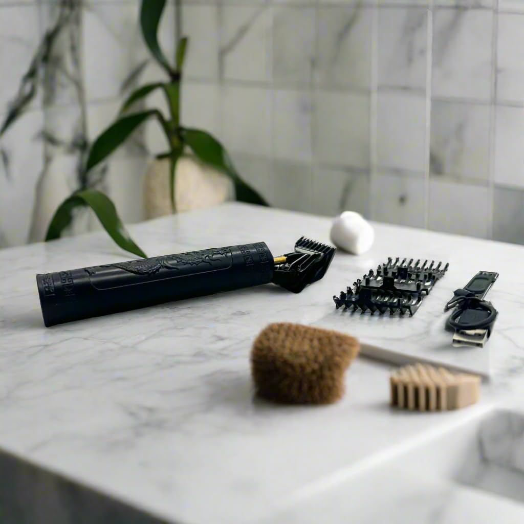 Tondeuse à Cheveux - TrimProGroomer™ - Noir - Nid de beauté